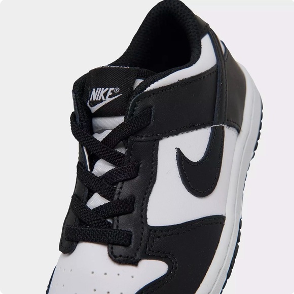 Nike Kids Black and White Sneakers - Picture 3 of 7